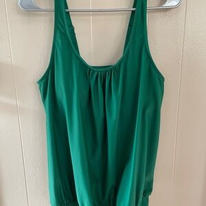 Blouson tankini swimsuit